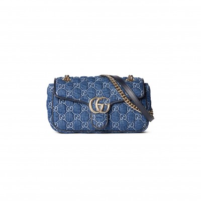 GUCCI GG MARMONT SMALL SHOULDER BAG 443497 (26*15*7cm)